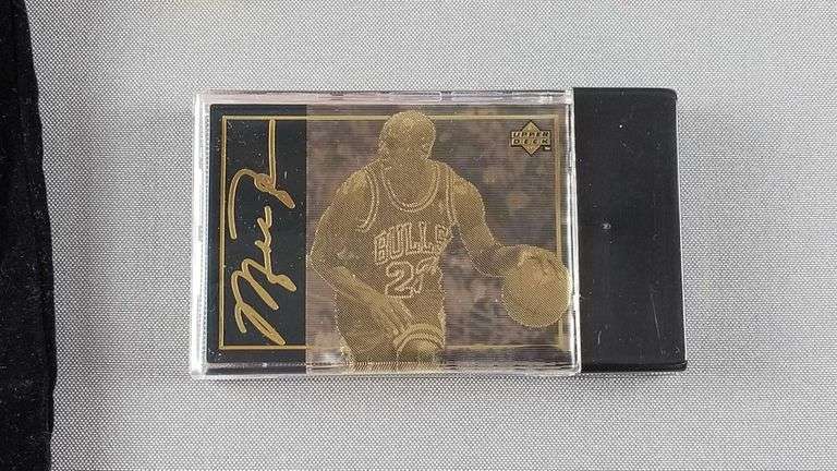 michael jordan gold card