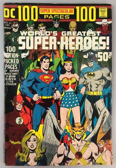 DC Comics DC 100 Page Spectacular no. 6 comic book Matthew Bullock