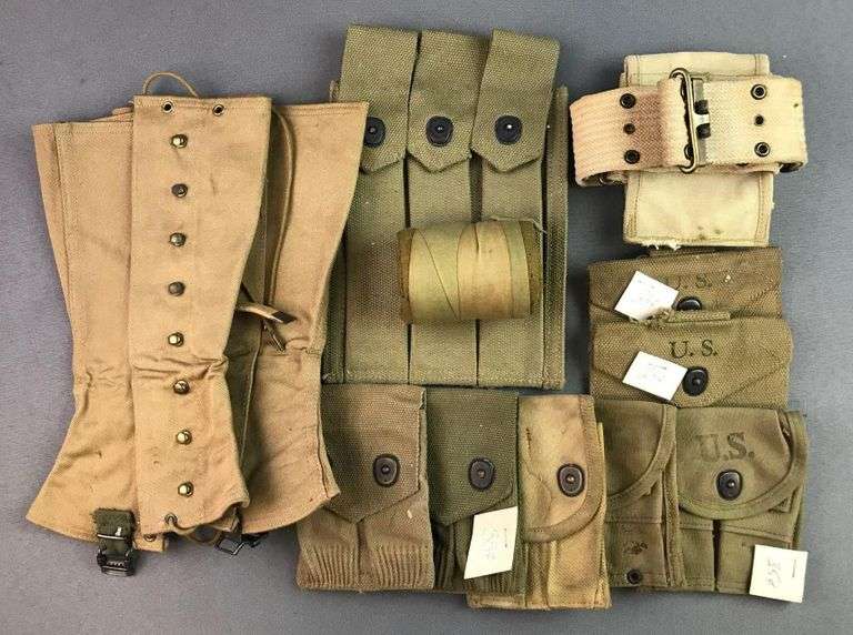 WW1/2 US Army Uniform Accessories Matthew Bullock Auctioneers