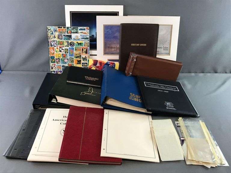 Group of Stamp Collector Supplies Matthew Bullock Auctioneers