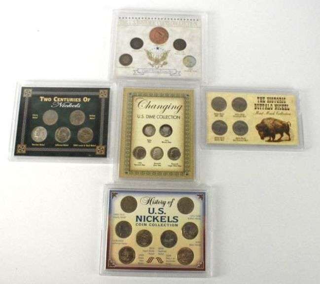 group-of-5-commemorative-coins-sets-matthew-bullock-auctioneers