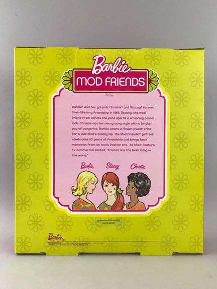 Barbie Mod Friends 3-piece 1968 reproduction dolls set - Matthew Bullock  Auctioneers