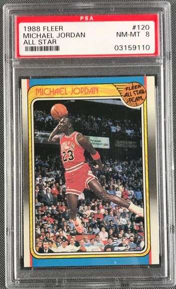 fleer 90 michael jordan all star