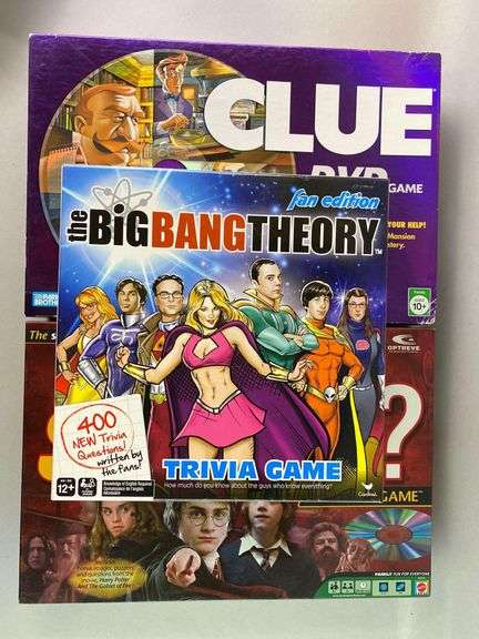 Lot De 3 Jeux De Société En Anglais - Board Games, Occasion Bon état