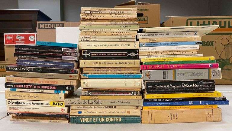 Group of 67 Assorted French Books - Matthew Bullock Auctioneers