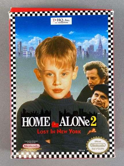 Nintendo NES Home Alone 2 Game Cartridge - Matthew Bullock Auctioneers