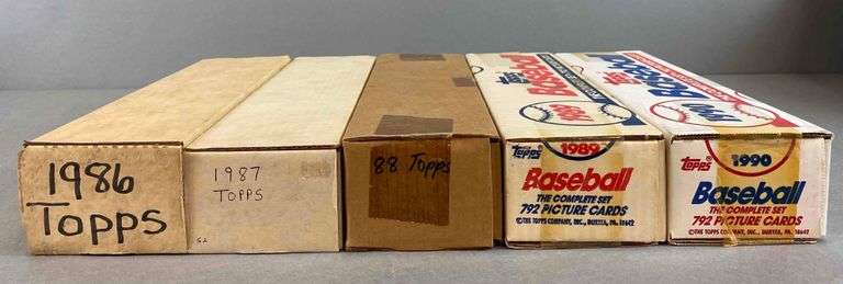 90 Topps Baseball Cards