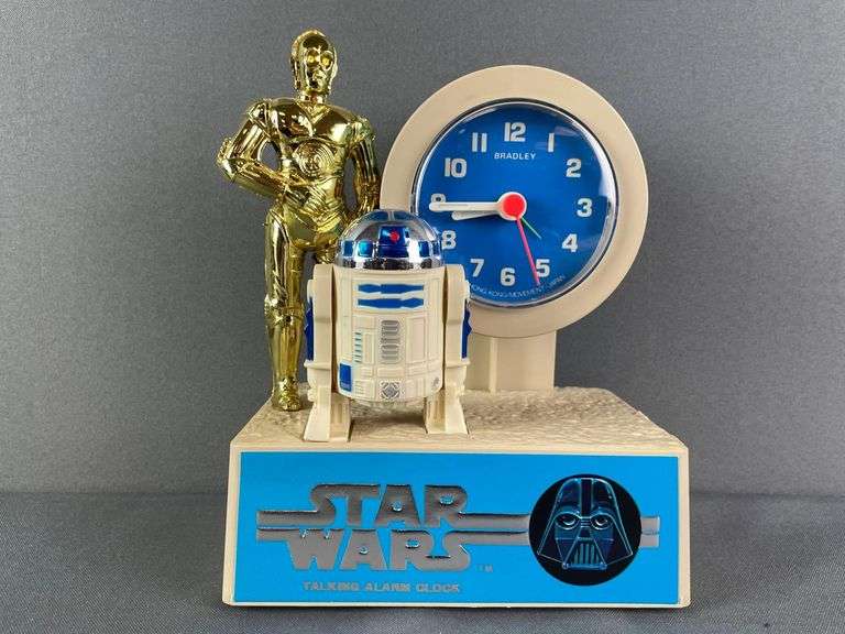 Star Wars Talking Alarm Clock With Original Box Matthew Bullock