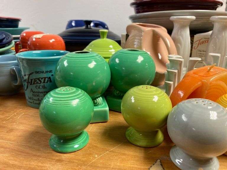 Group of 30+ Assorted Fiestaware Matthew Bullock Auctioneers