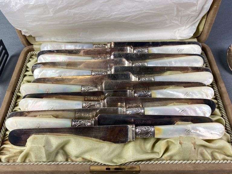 Group of 23 Assorted Flatware - Matthew Bullock Auctioneers