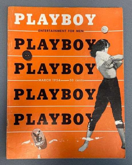 Playboy Magazine March 1954 - Matthew Bullock Auctioneers