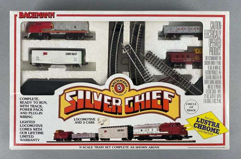 Bachmann Silver Chief N Scale Train Set Matthew Bullock Auctioneers