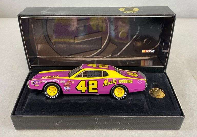 Action NASCAR Elite Marty Robbins No. 42 Stock Car Matthew Bullock