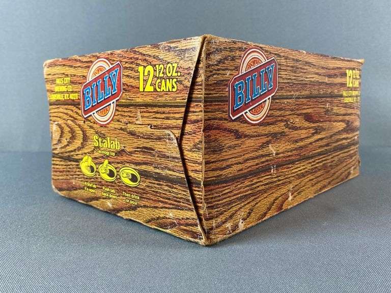 Billy Beer Advertising Beer 12 Pack Matthew Bullock Auctioneers
