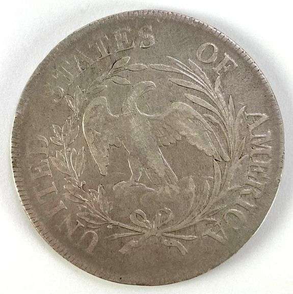 1797 Draped Bust Silver Dollar - Matthew Bullock Auctioneers