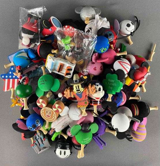 Group of Assorted Walt Disney Antenna Toppers Matthew Bullock Auctioneers