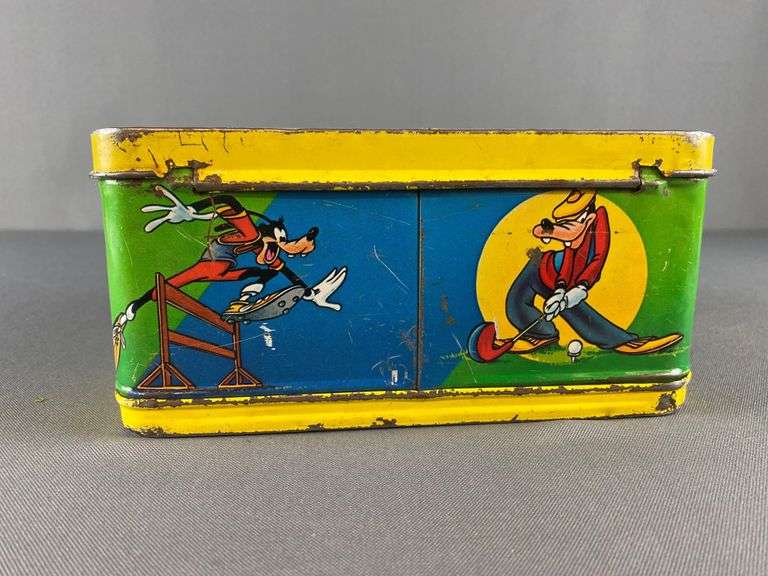 Aladdin Sport Goofy Metal Lunch Box Matthew Bullock Auctioneers