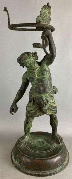 Laocoon Fighting a Snake Classical Censor Base Sculpture - Matthew ...