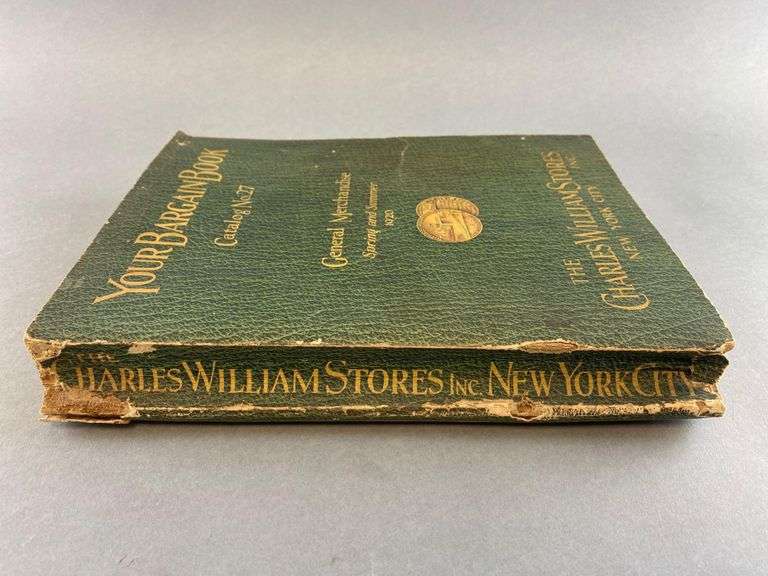 1920 Charles Williams Stores Your Bargain Book Catalog Matthew