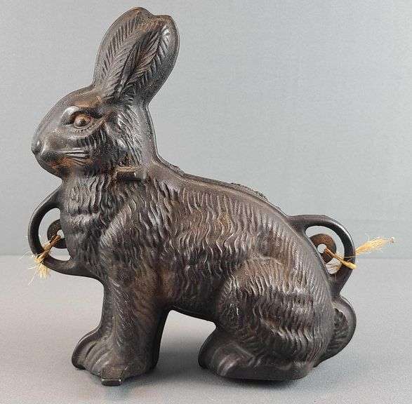 Griswold Cast Iron Rabbit Baking Mold Matthew Bullock Auctioneers