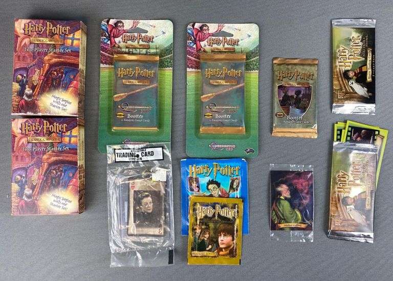 Group of 10 Harry Potter Trading Cards Matthew Bullock Auctioneers