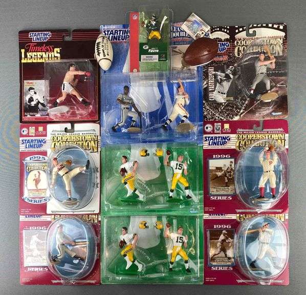 Group of Starting Lineup Figures Matthew Bullock Auctioneers