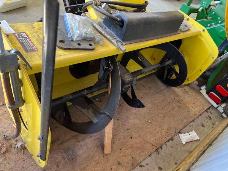 John Deere 47 Quick Hitch Tractor Snowblower Matthew Bullock Auctioneers