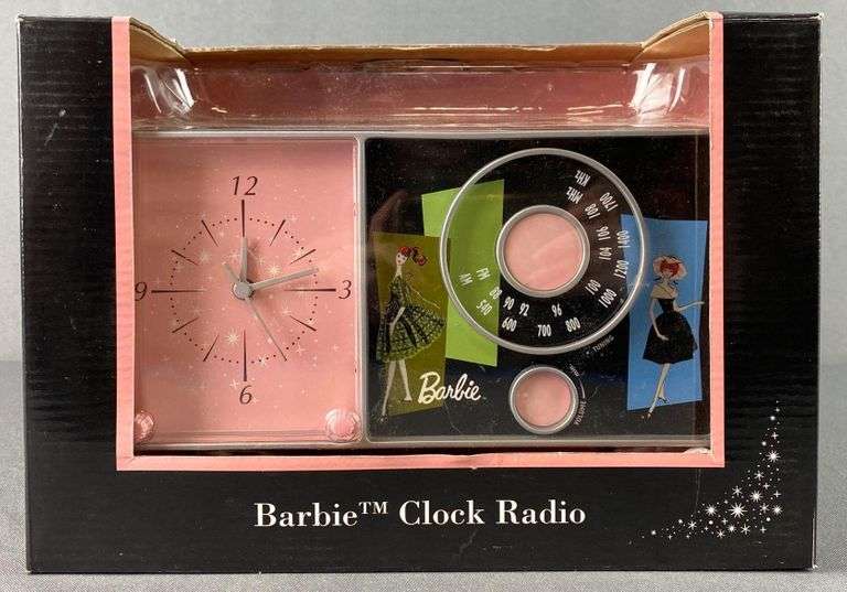 Mattel Barbie Clock Radio Matthew Bullock Auctioneers