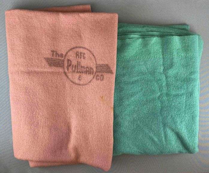 Group of 2 Train Blankets Matthew Bullock Auctioneers
