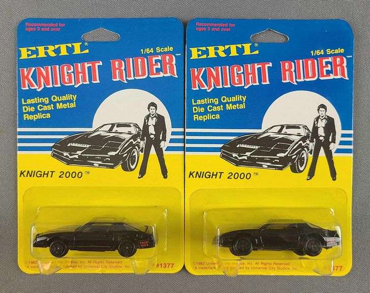 ERTL Knight Rider Die Cast Vehicles - Matthew Bullock Auctioneers