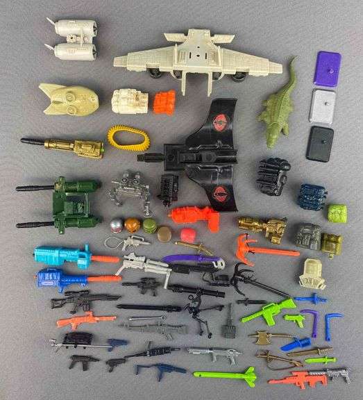Group of 30+ Hasbro GI Joe Accessories Matthew Bullock Auctioneers