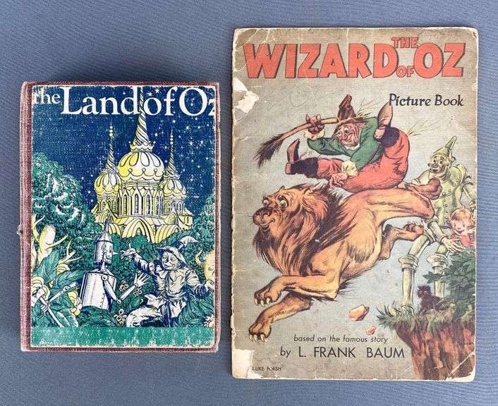 Group of 2 Wizard of Oz Books Matthew Bullock Auctioneers