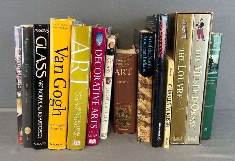 Group of 15 history and art coffee table books Matthew Bullock