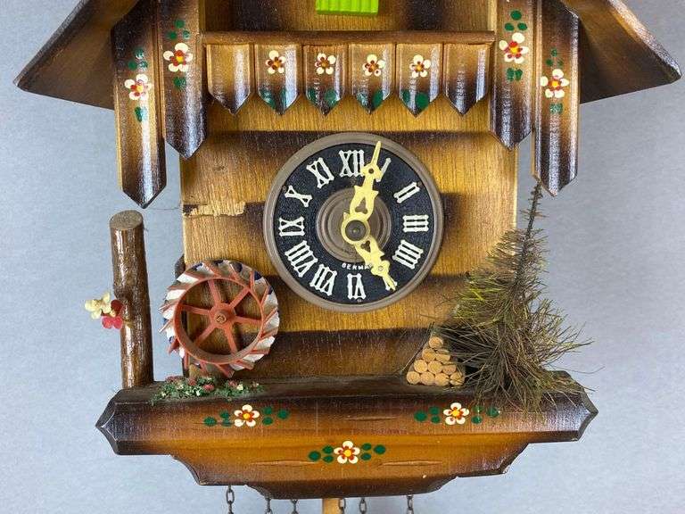 West Germany Swiss Cuckoo Clock Matthew Bullock Auctioneers
