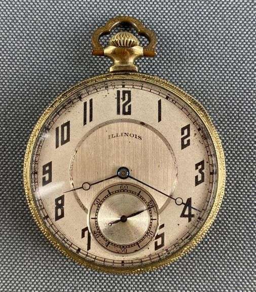 Antique Illinois The Autocrat Pocket Watch Matthew Bullock Auctioneers