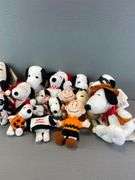 Group of 20 Assorted Peanuts Plushies - Matthew Bullock Auctioneers
