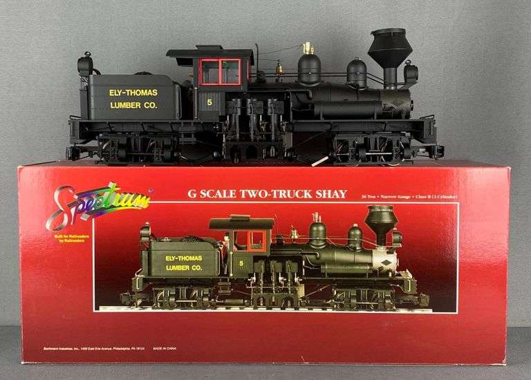 Spectrum G Scale No. 5 TwoTruck Shay Steam Matthew