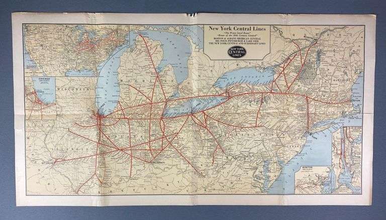 New York Central Lines Map Matthew - EbZyqK70cNllS561Vgx2clvT