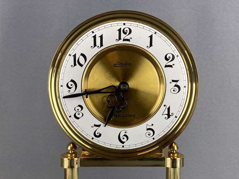 Linden Anniversary Bell Chime Clock Matthew Bullock Auctioneers