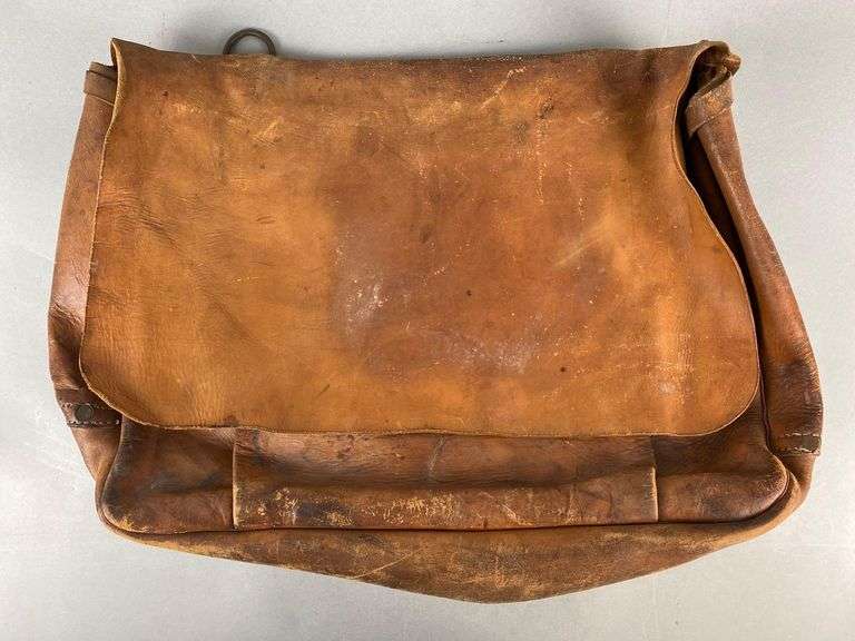 PennL Inc. Leather Mail Carrier Bag Matthew Bullock Auctioneers