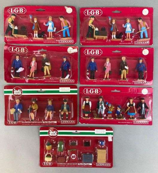 Group of 7 LGB G Scale Figures and Accessories Matthew Bullock