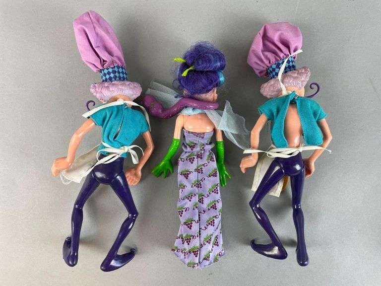 Group of 3 Vintage American Greeting Card Strawberry Shortcake Villains