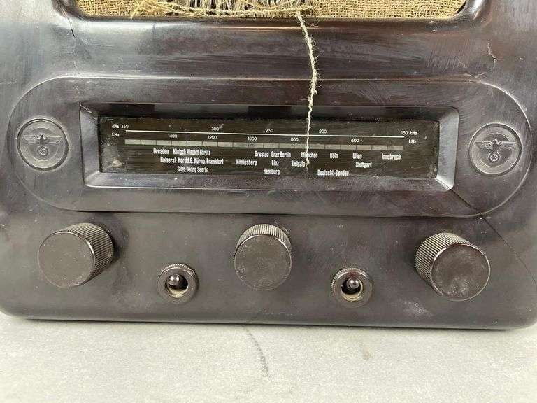 WW2 Era German Peoples Minerva Radio Matthew Bullock Auctioneers