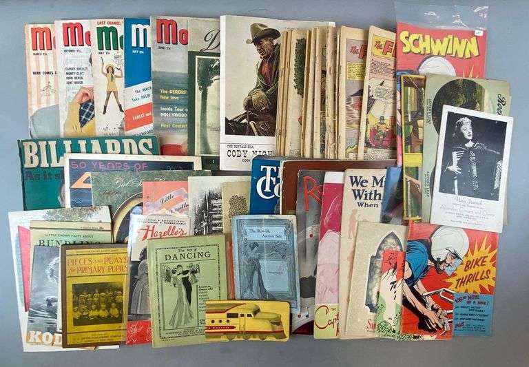 Group of 50+ Assorted Ephemera Matthew Bullock Auctioneers
