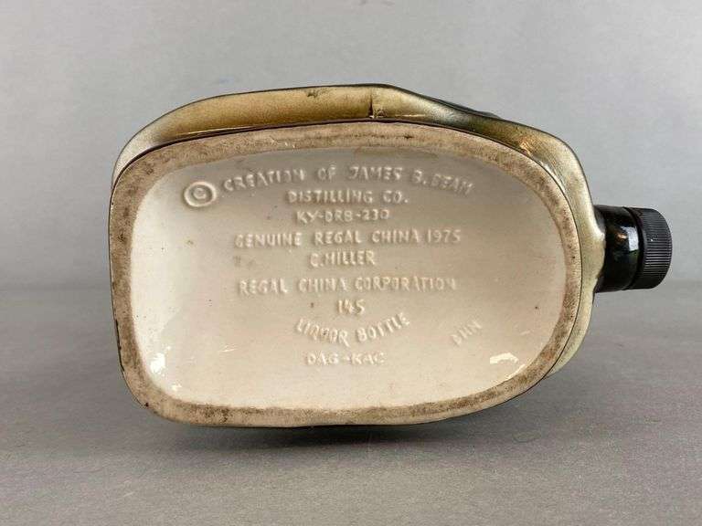 Jim Beam Military Boots and Helmet Bourbon Decanter Matthew Bullock