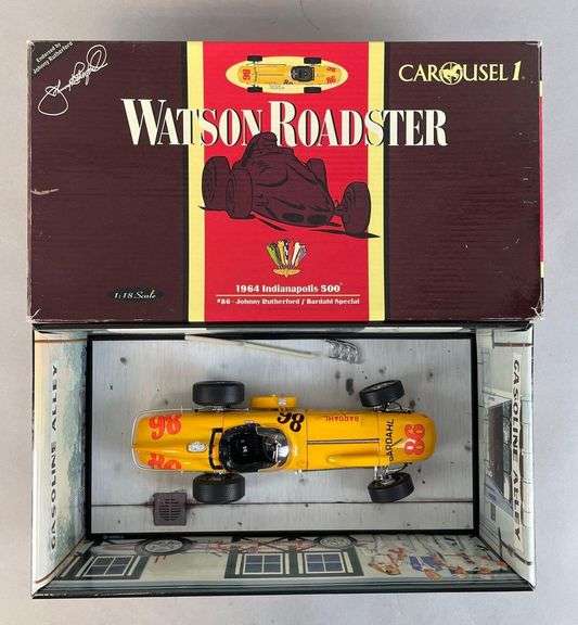 CAROUSEL 1:18 - 1 - Model race car - Watson Roadster avec certificat d