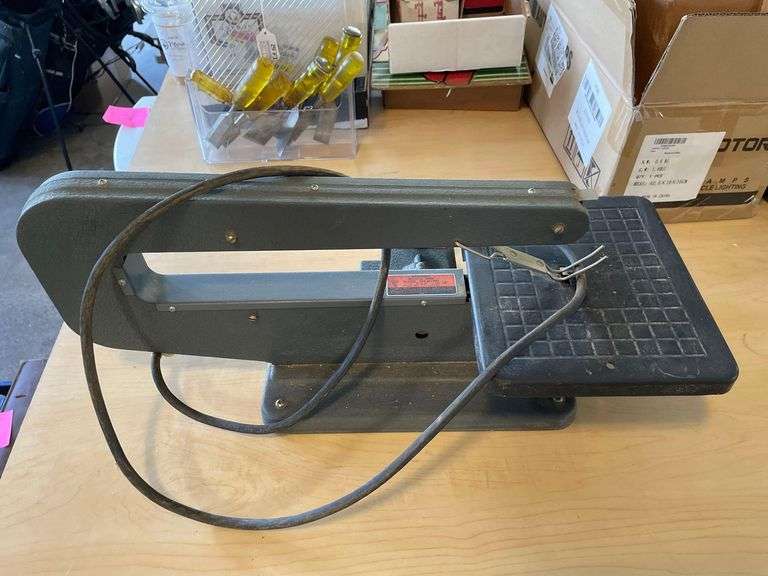 Sears Craftsman Table Top Scroll Saw Matthew Bullock Auctioneers