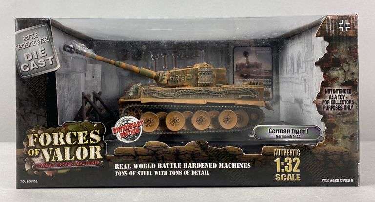 Forces Of Valor Tiger I Tedesco D-Day Scala 1:72, Unimax #85086