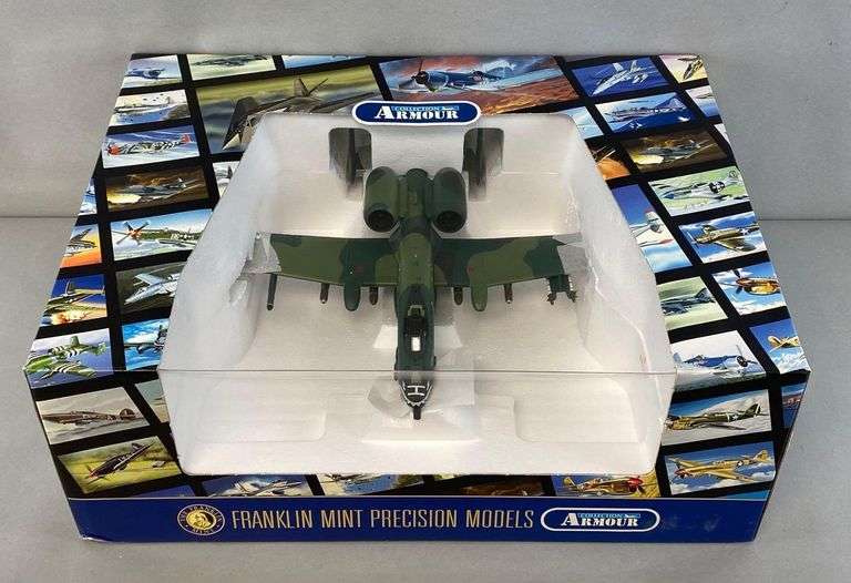 Franklin Mint US A-10 Warthog Plane - Matthew Bullock Auctioneers