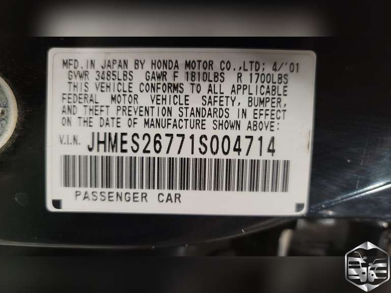2001 Honda Civic  EX
